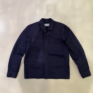 Everlane Navy Shirt Jacket